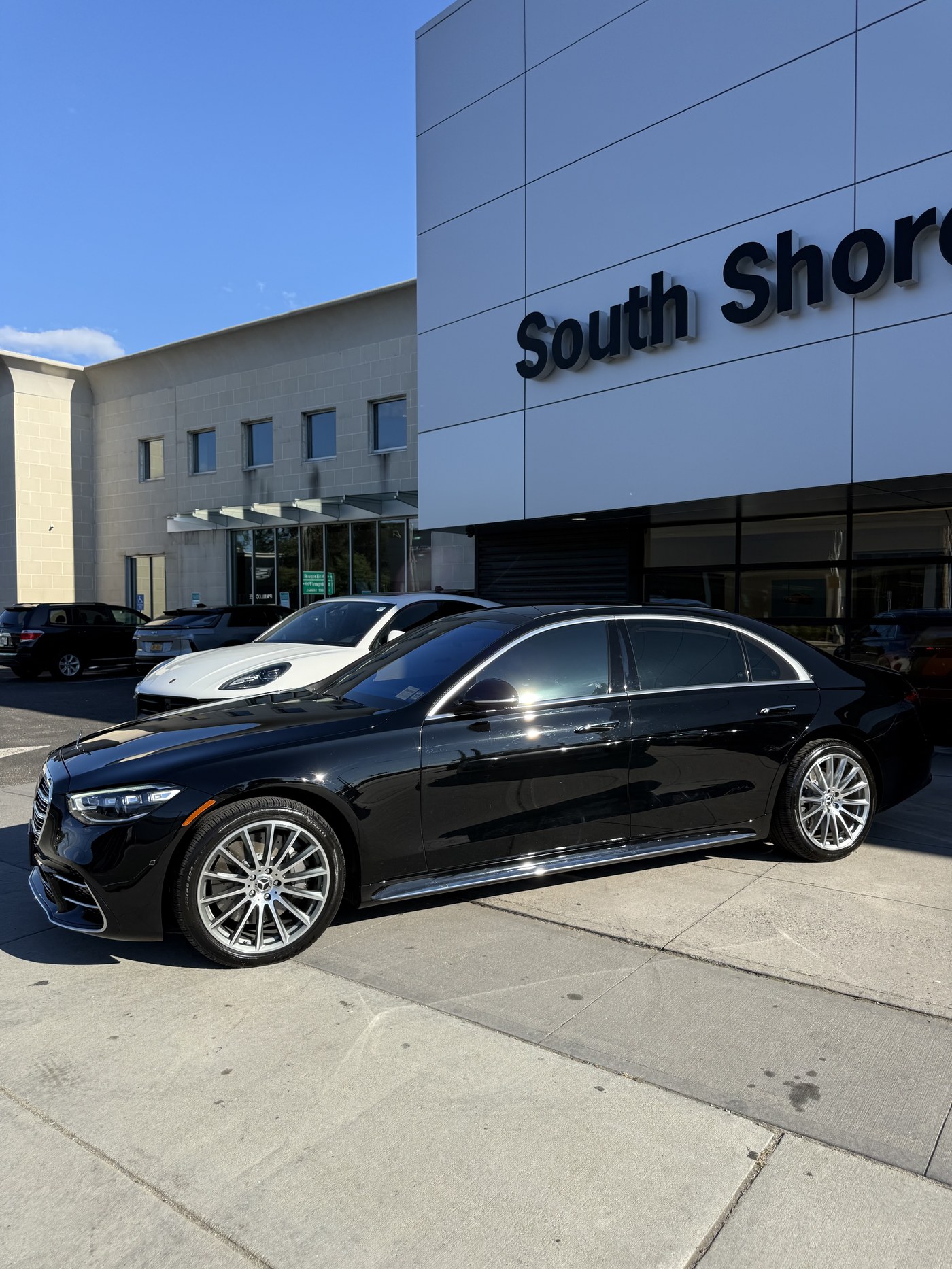 Mercedes-Benz S580 — Elite Drive NYC side profile
